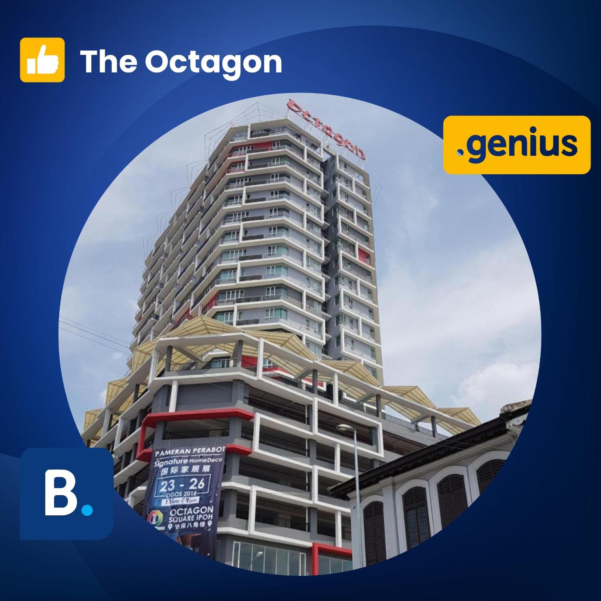 Apartmán The Octagon Ipoh Exteriér fotografie